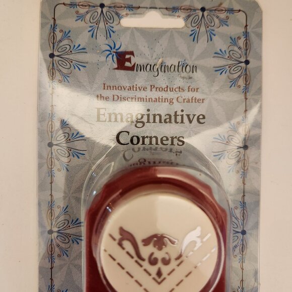 Corner Hole Punch Decorative Option 10 Emagination paper Scrapbook Craft Shapes - Picture 2 of 6